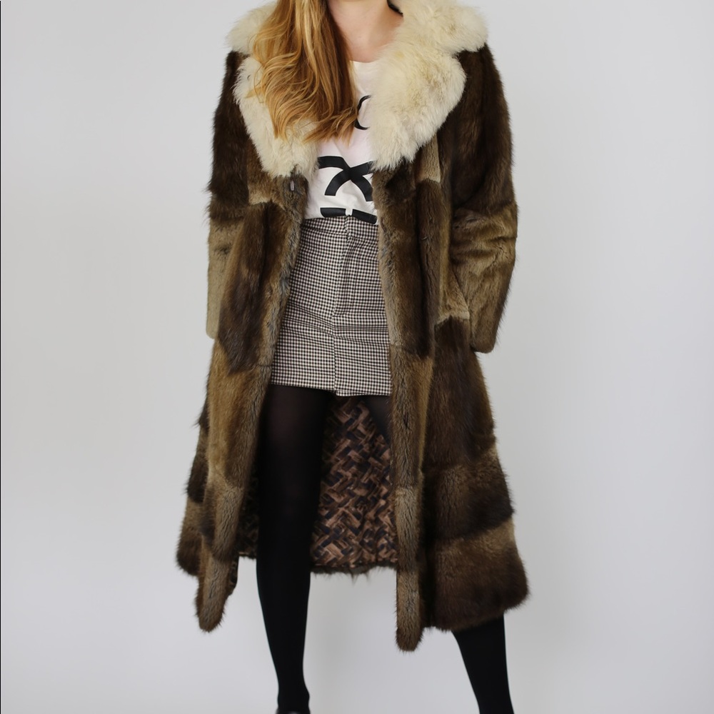 Vintage fur coat